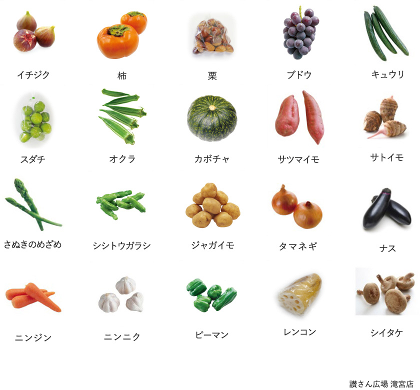 旬の農産物