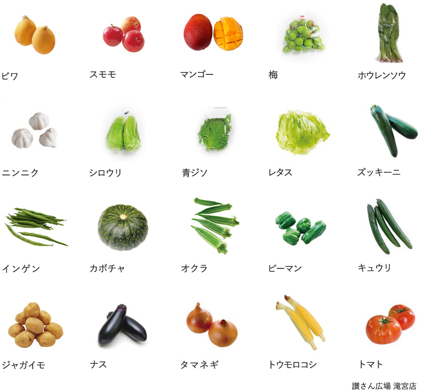 旬の農産物