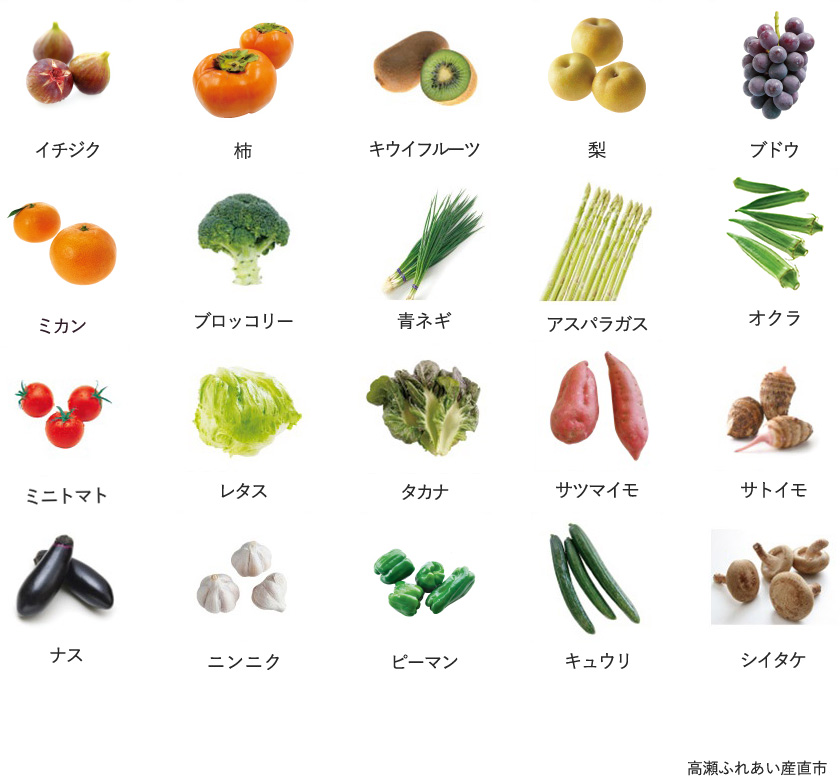 旬の農産物