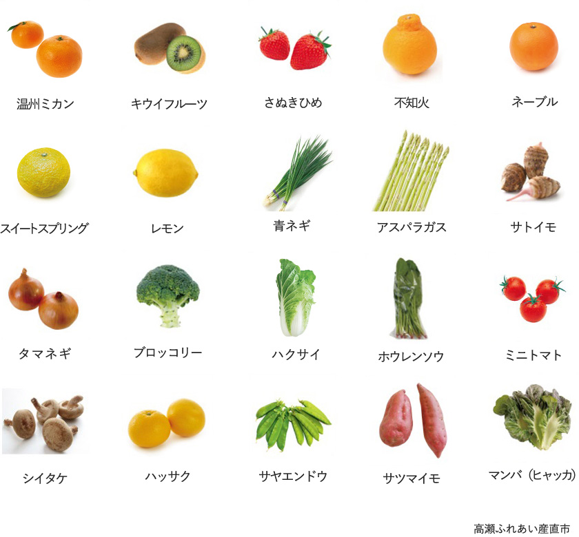 旬の農産物