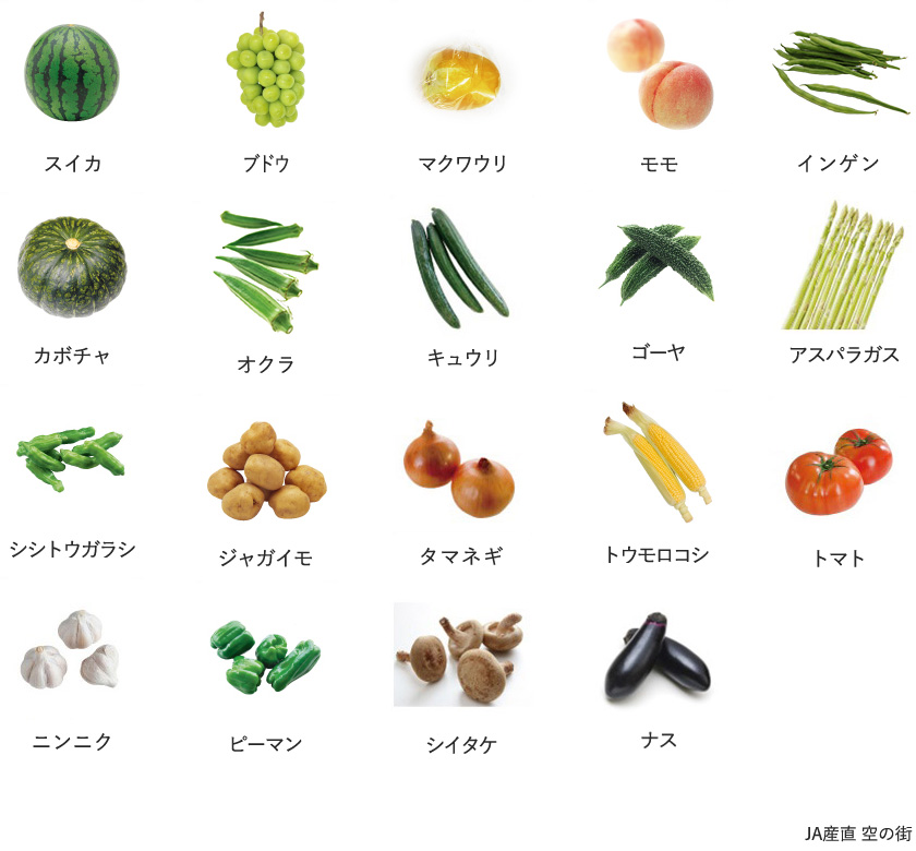 旬の農産物