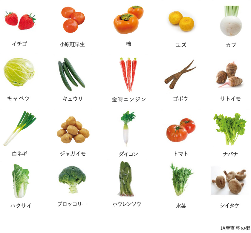 旬の農産物