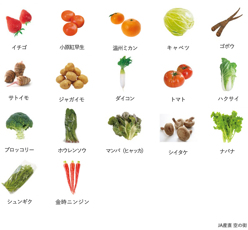 旬の農産物