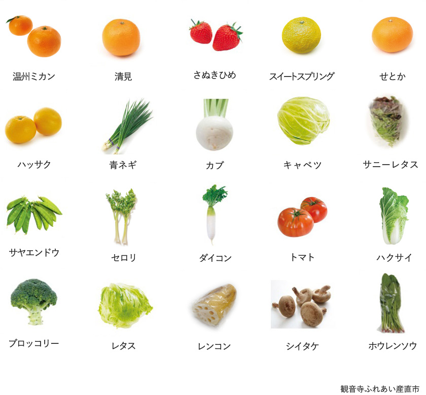 旬の農産物