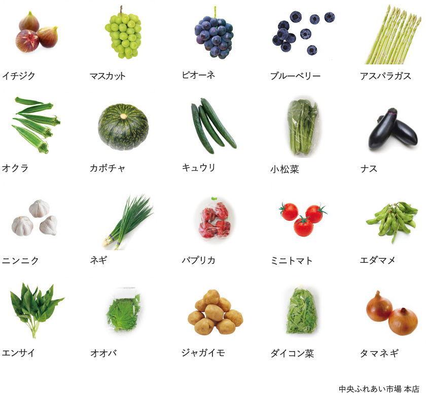 旬の農産物