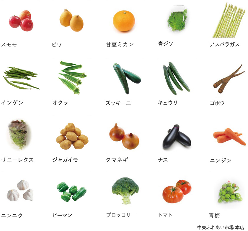 旬の農産物