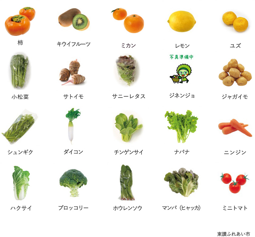 旬の農産物