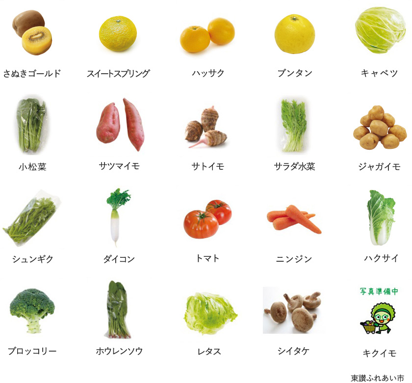 旬の農産物