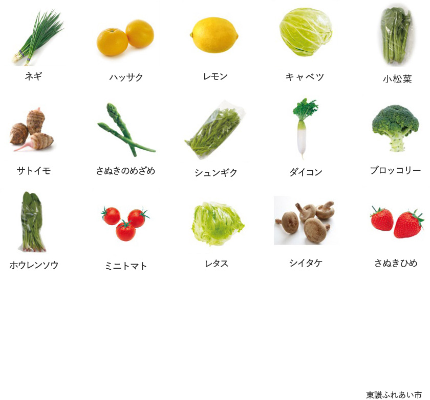旬の農産物