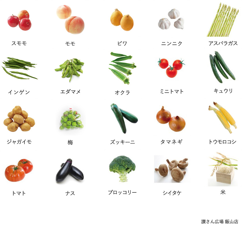 旬の農産物