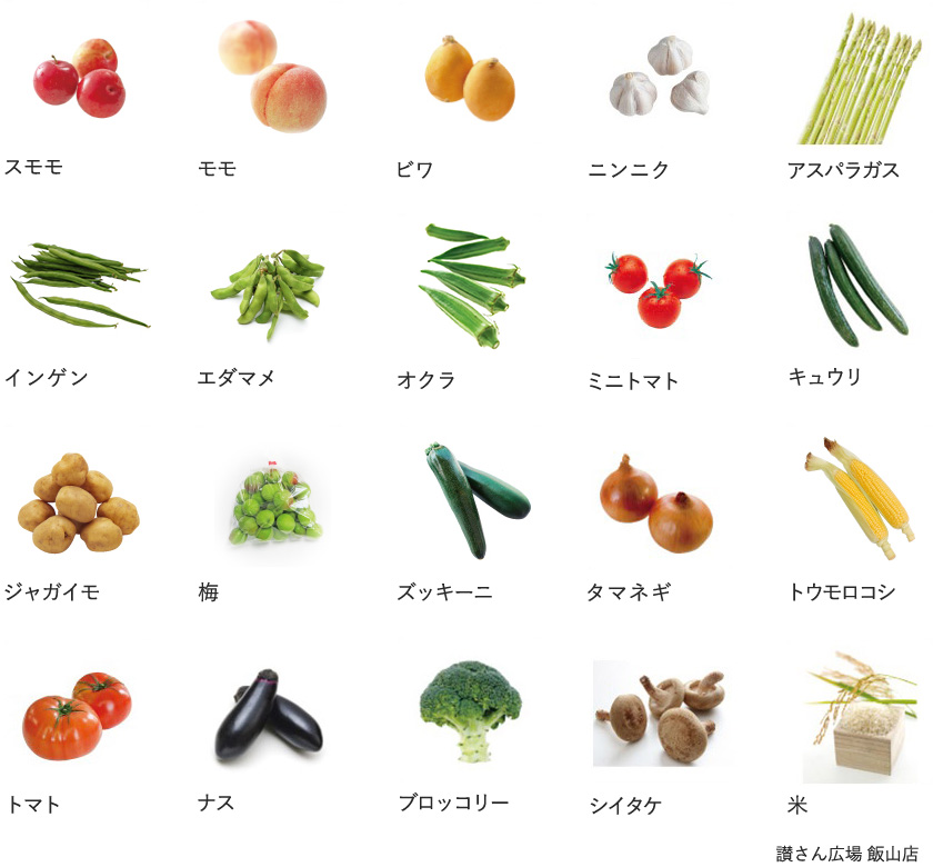 旬の農産物