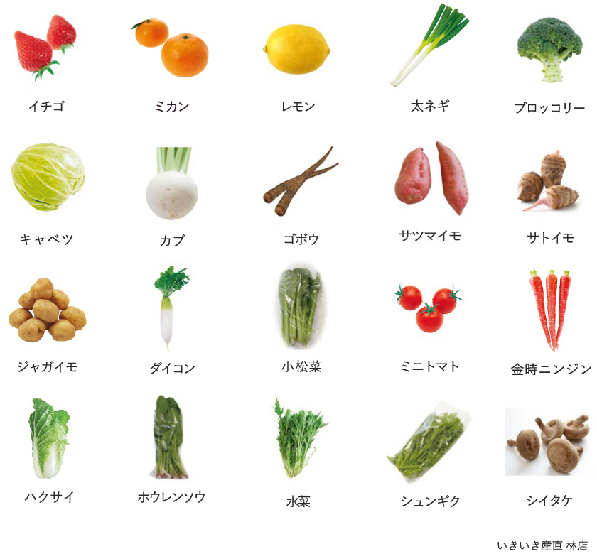 旬の農産物