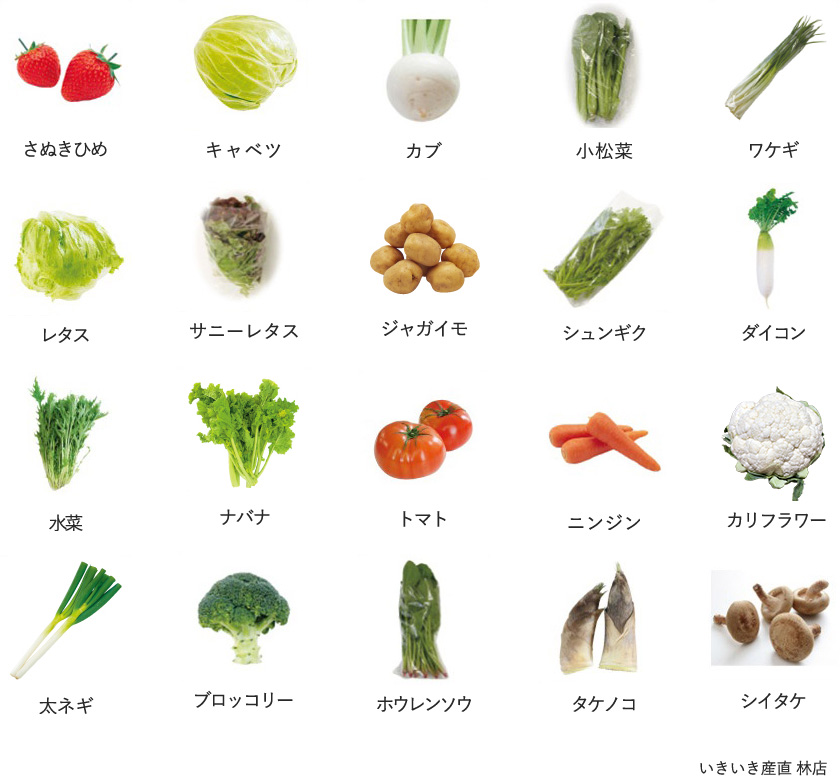 旬の農産物