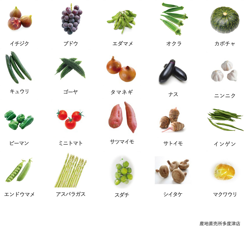 旬の農産物