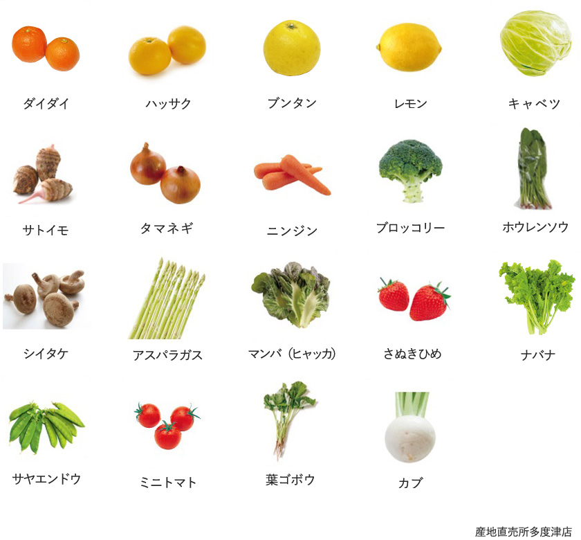 旬の農産物