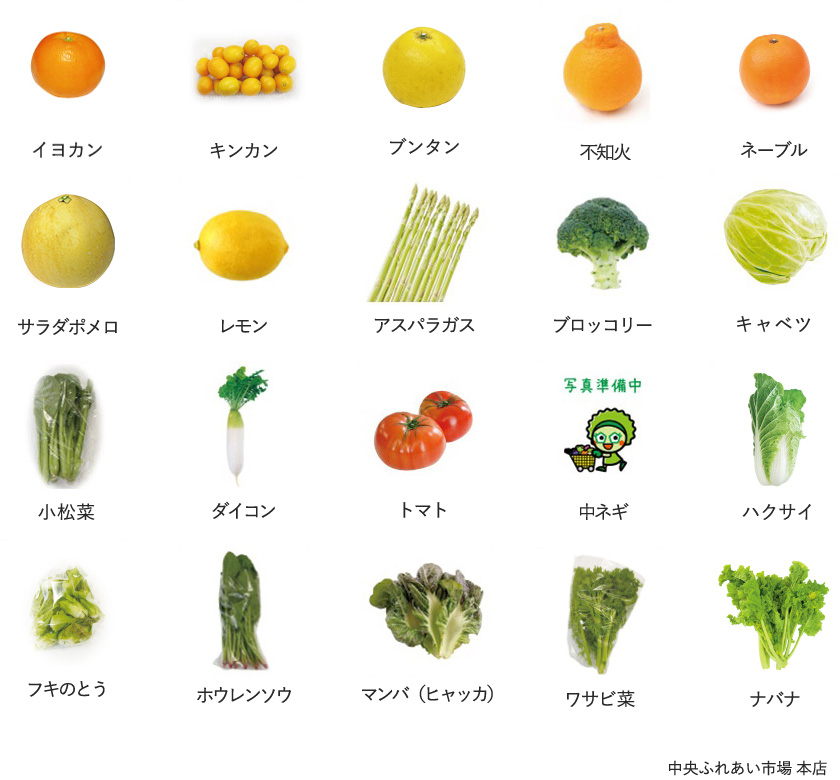 旬の農産物