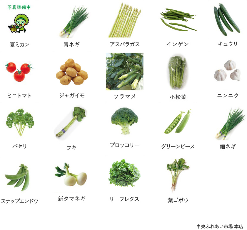 旬の農産物