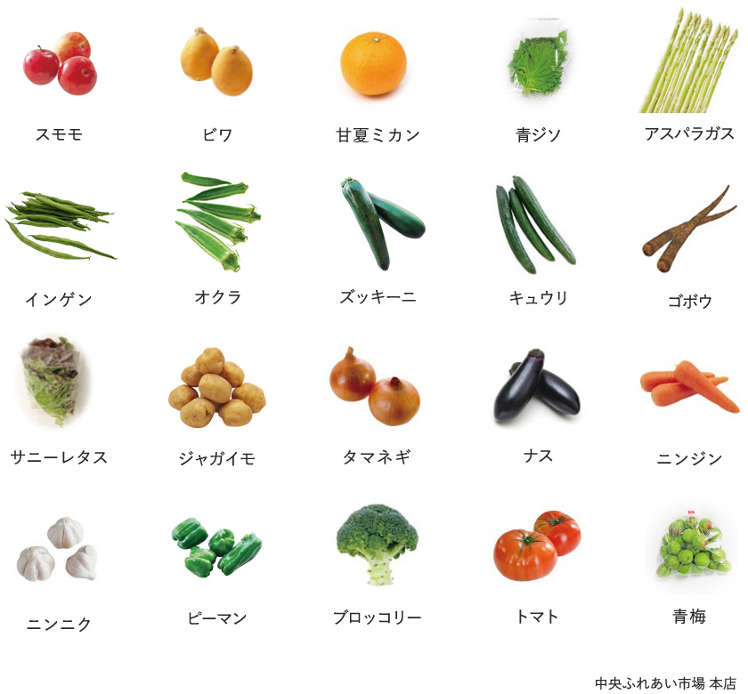 旬の農産物