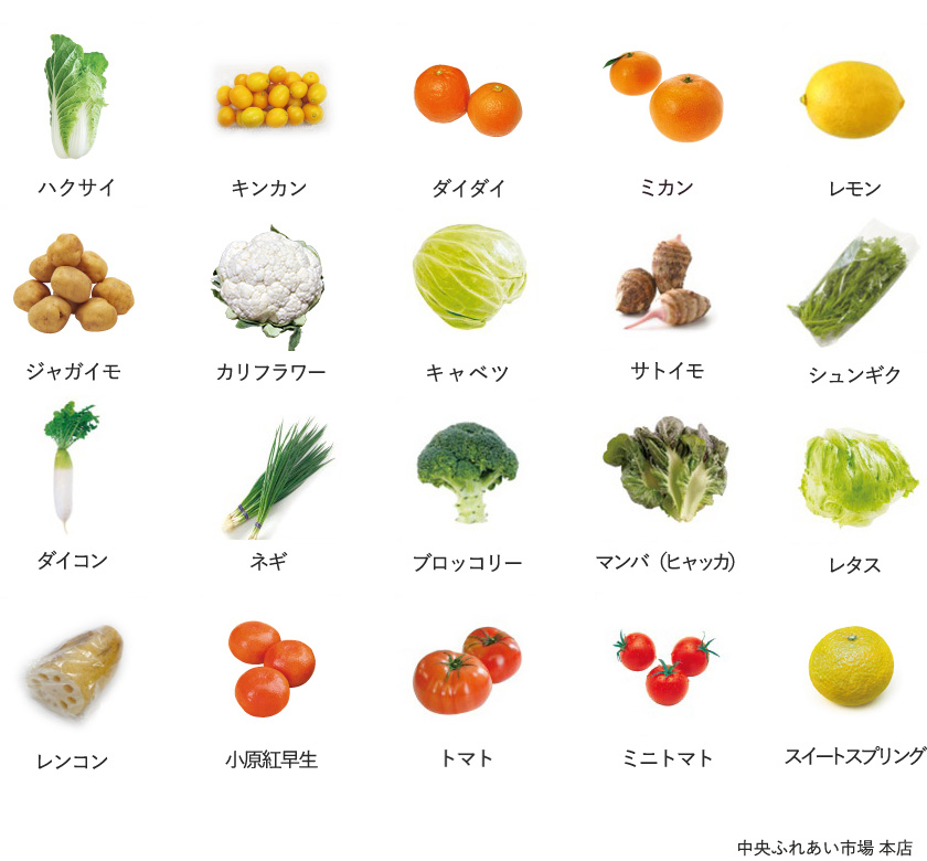 旬の農産物