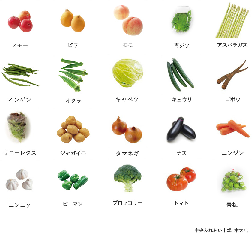 旬の農産物