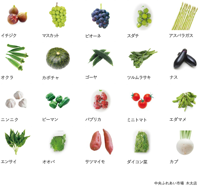旬の農産物