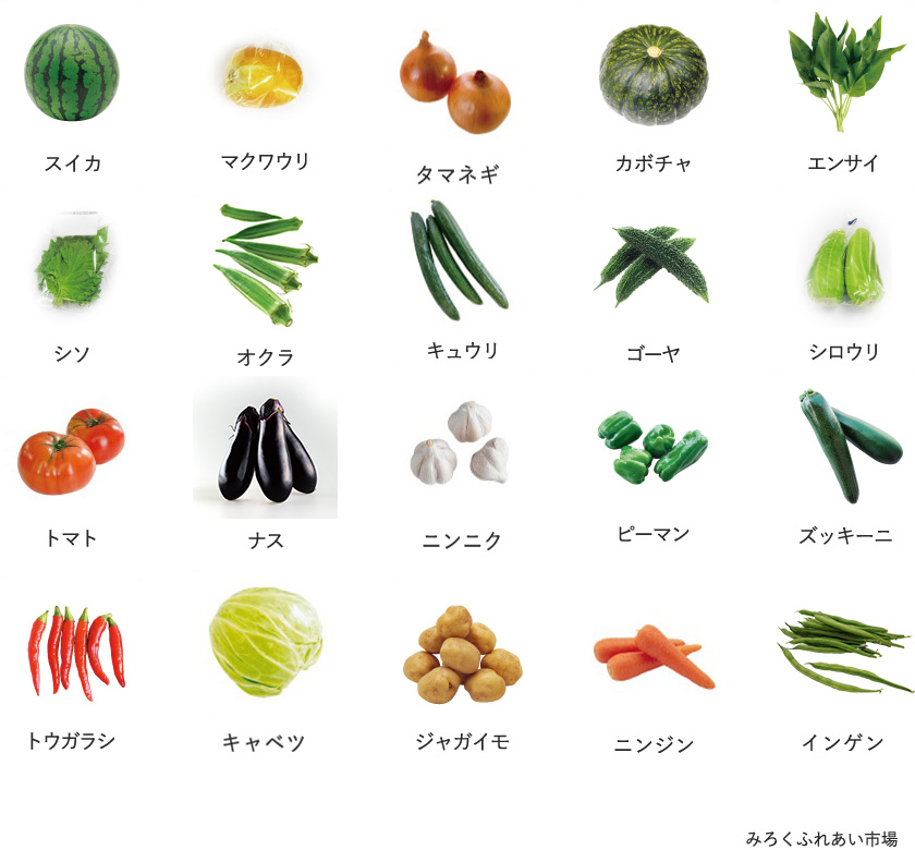 旬の農産物
