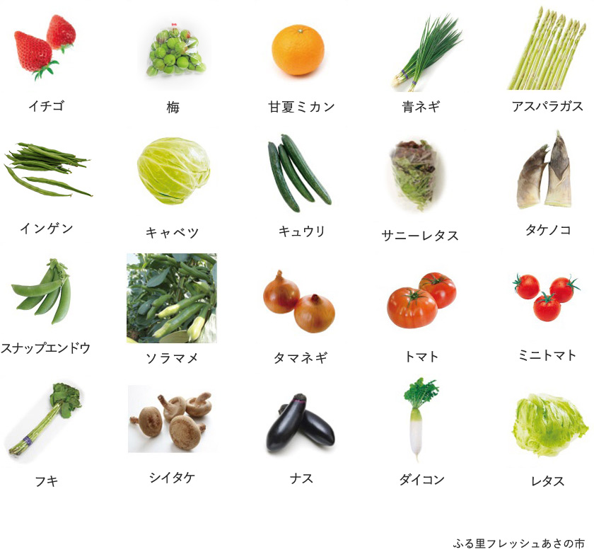 旬の農産物