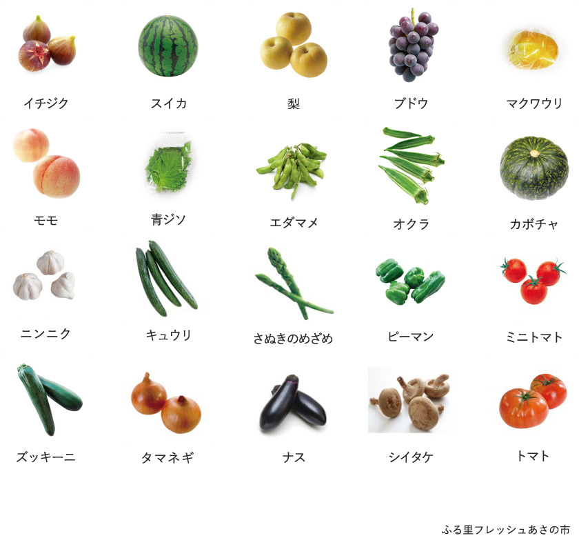 旬の農産物