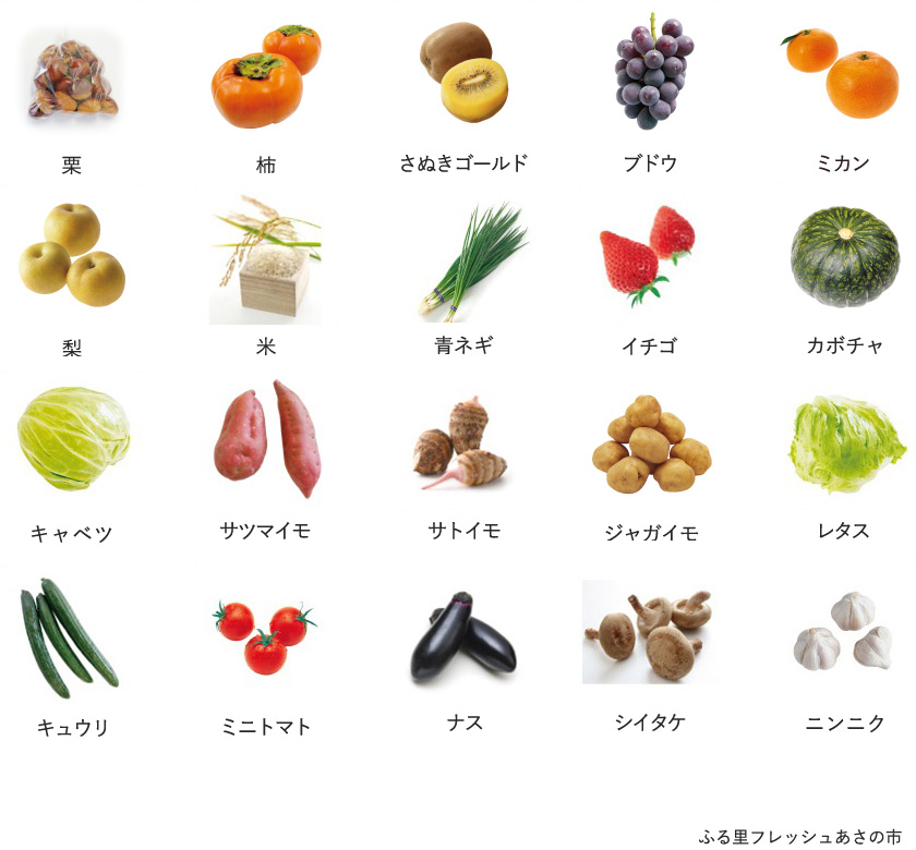 旬の農産物