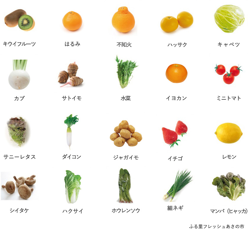 旬の農産物