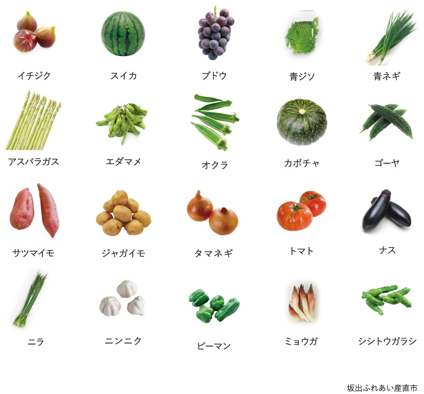 旬の農産物