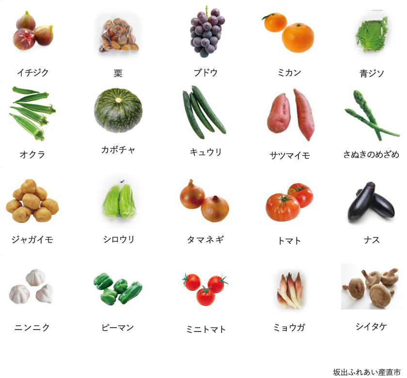 旬の農産物