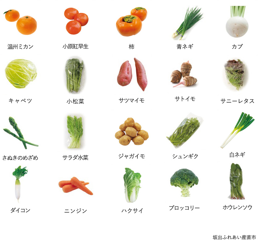 旬の農産物