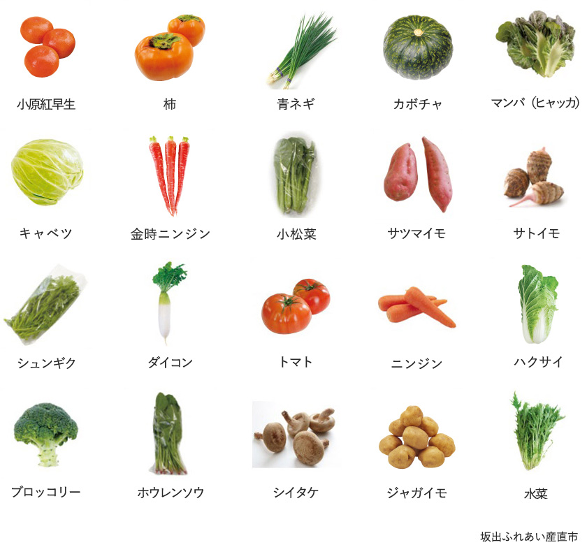 旬の農産物