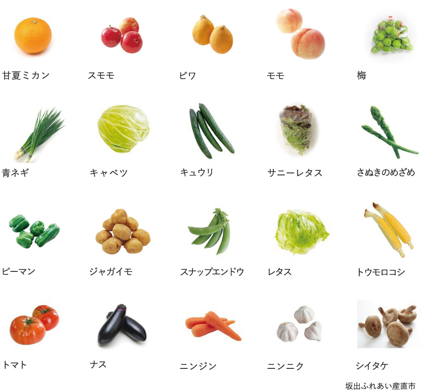旬の農産物