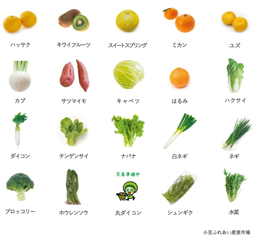 旬の農産物