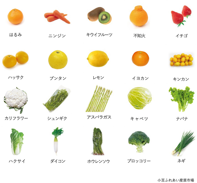 旬の農産物