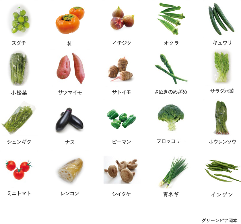 旬の農産物