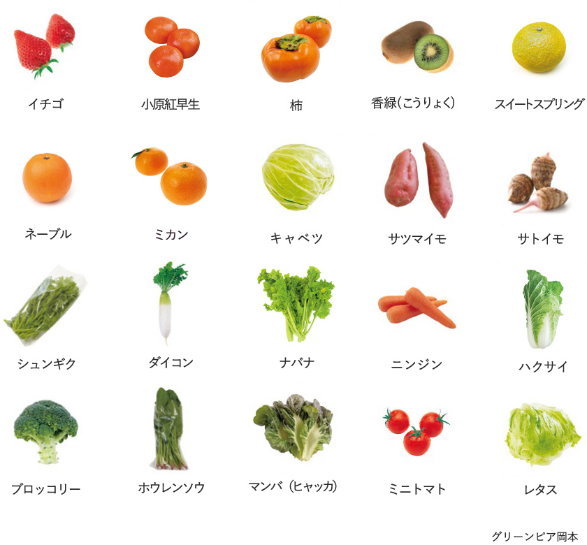 旬の農産物