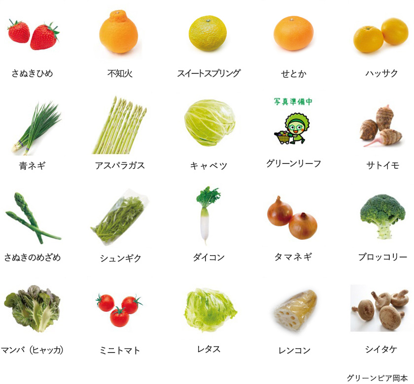 旬の農産物