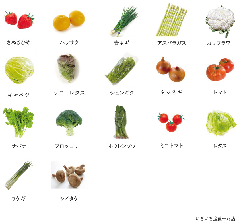 旬の農産物