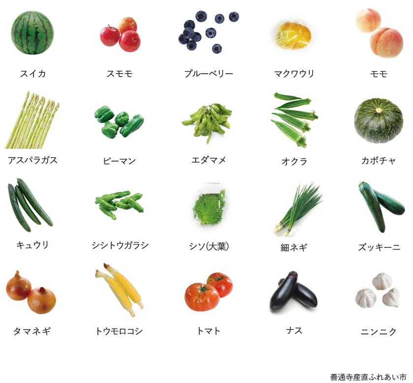旬の農産物