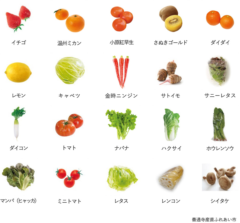 旬の農産物