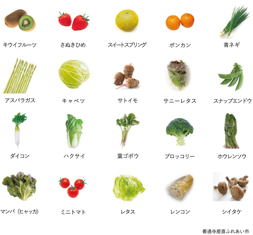旬の農産物