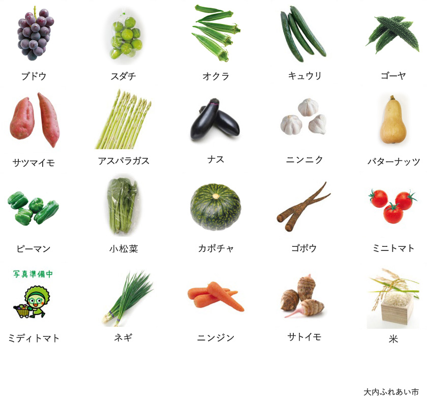 旬の農産物