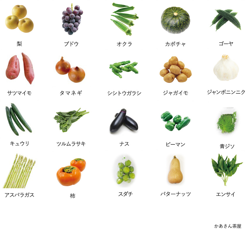 旬の農産物