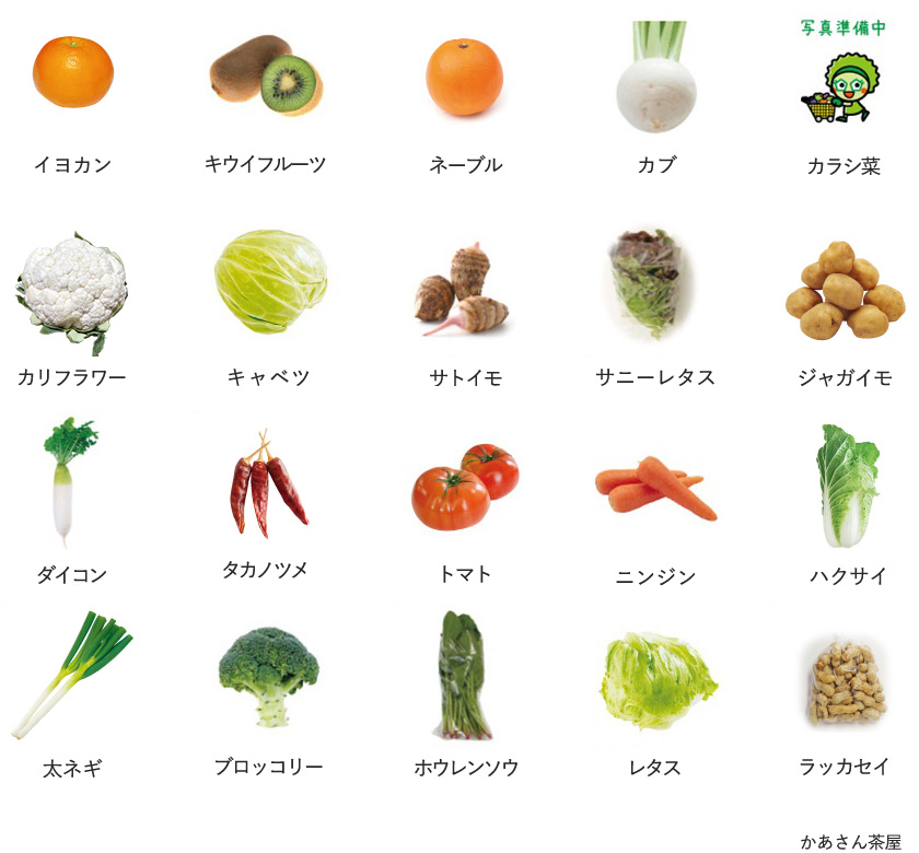 旬の農産物