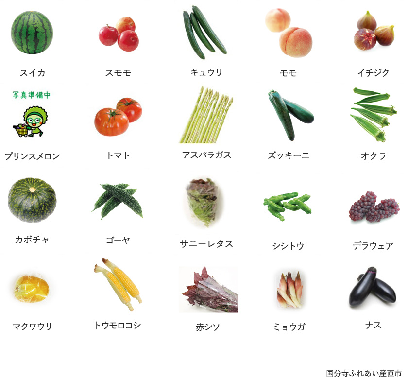 旬の農産物