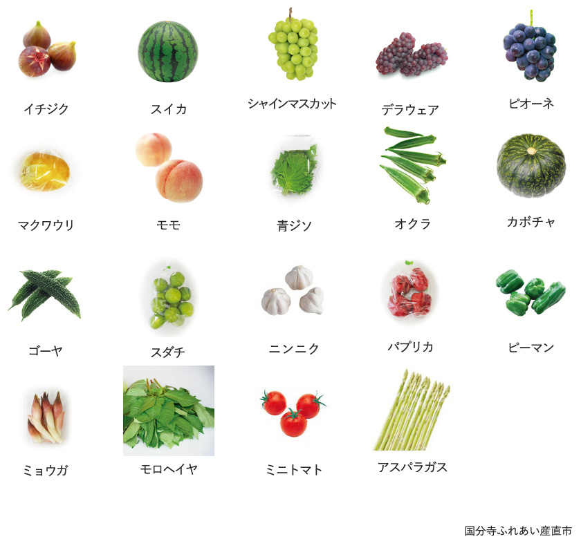 旬の農産物