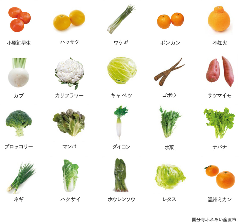 旬の農産物